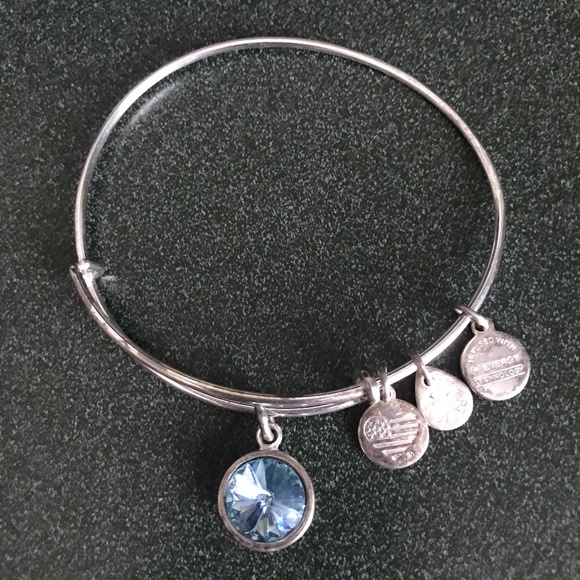 Alex and Ani Silver Expandable Wire Bracelet - Picture 8 of 16